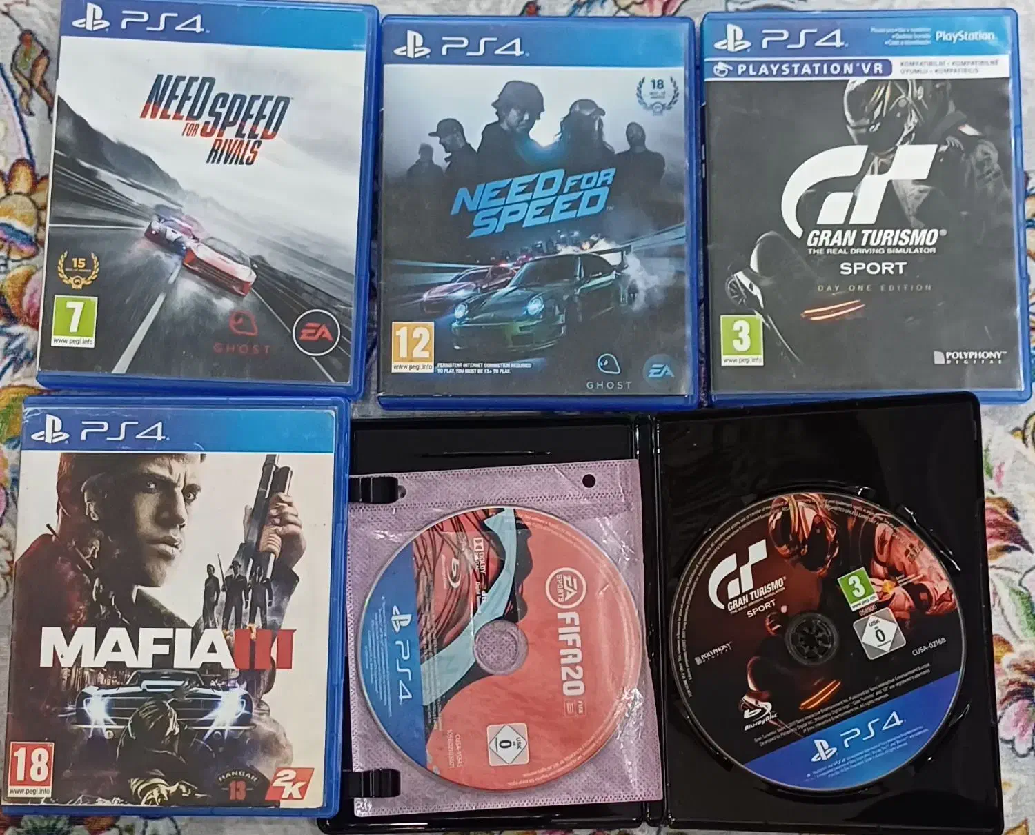 بازیps4وps5 فروش فوری|کنسول، بازی ویدئویی و آنلاین|تهران, شهرک رضویه|دیوار