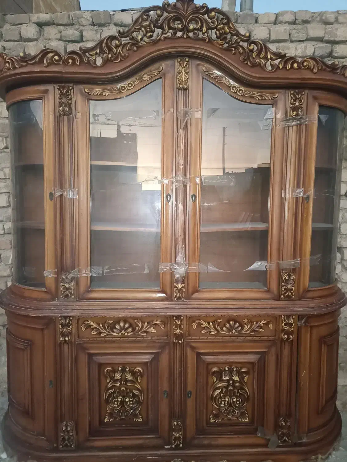 بوفه|بوفه، ویترین، کنسول|فردیس, شهرک سپاه|دیوار