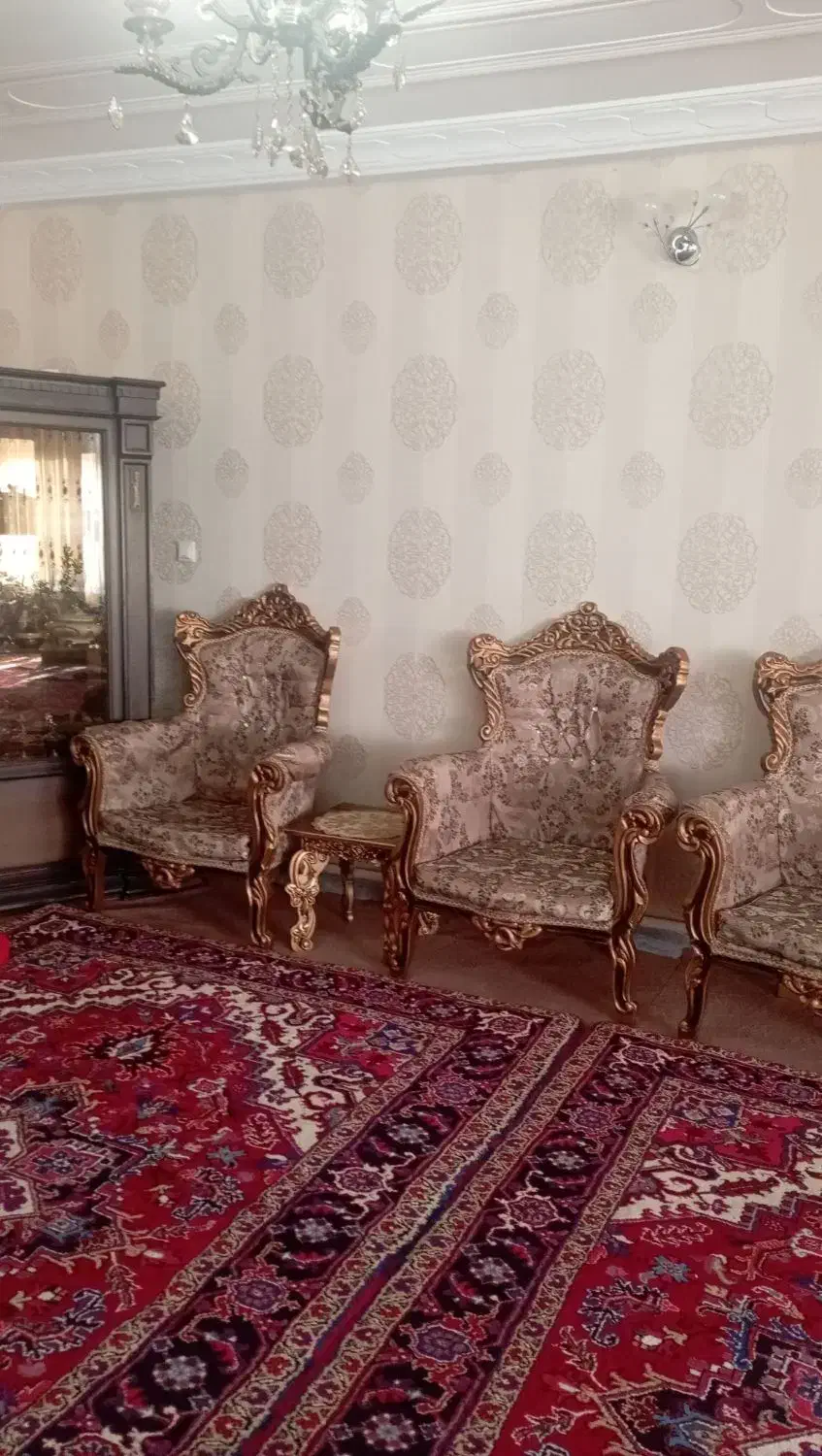 مبل سلطنتی استیل چوب|مبلمان خانگی و میز عسلی|اهر, |دیوار