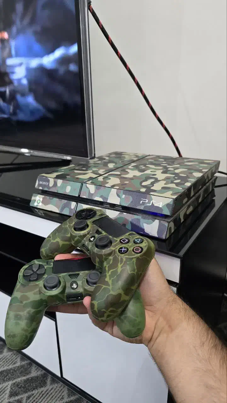 کنسول PS4 slime 500گیگ|کنسول، بازی ویدئویی و آنلاین|نظرآباد, نظرآباد|دیوار