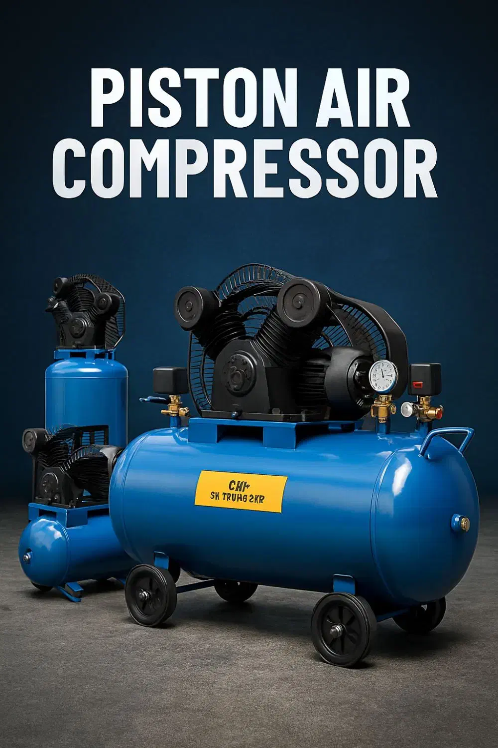 کمپرسور پیستونی و اسکرو با مخازن تحت فشار|ماشینآلات صنعتی|اهواز, اهواز|دیوار