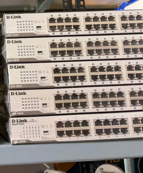 فروش سوئیچ ۱۶ و ۲۴ پورت دیلینک|مودم و تجهیزات شبکه|تهران, جنتآباد شمالی|دیوار