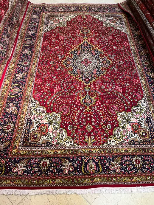 دستبافت ۶ متری طرح کرمان قلم لاکی|فرش|تهران, سعادت‌آباد|دیوار