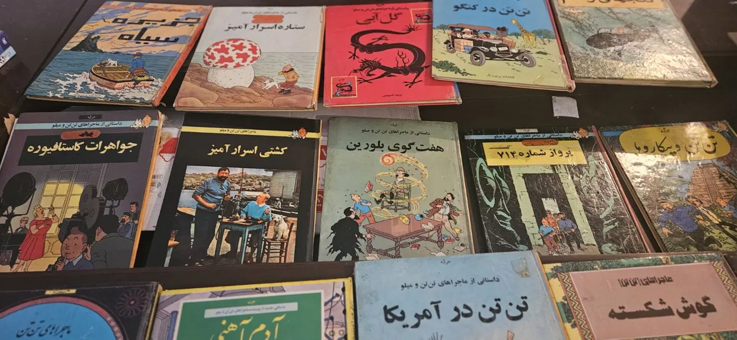کتاب تن تن|کتاب و مجله|تهران, سهروردی|دیوار