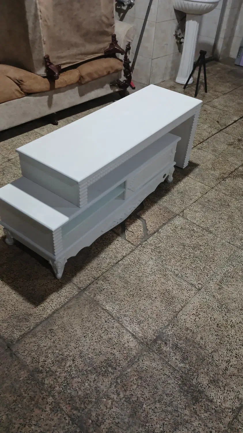 میز تلویزیون MDF دو تیکه|میز تلویزیون|تهران, جوادیه|دیوار