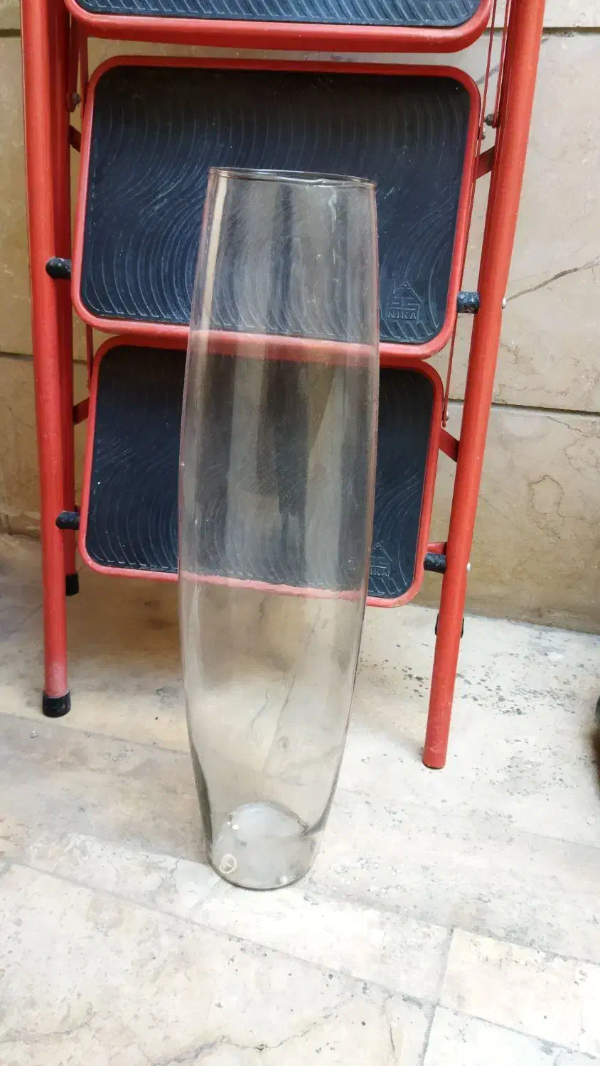 گلدان شیشه ای|صنایع دستی و سایر لوازم تزئینی|گنبد کاووس, |دیوار