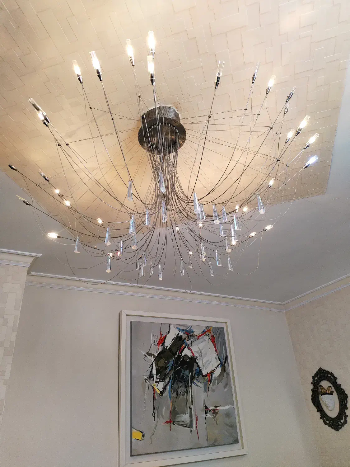 لوستر خاص و مدرن و تک نسخه|لوستر و چراغ آویز|تهران, علی‌آباد|دیوار