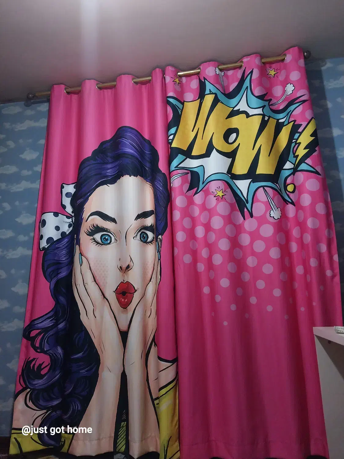 پرده و فرش یه ست زیبا برای اتاق کودک|فرش|ری, تقی آباد|دیوار