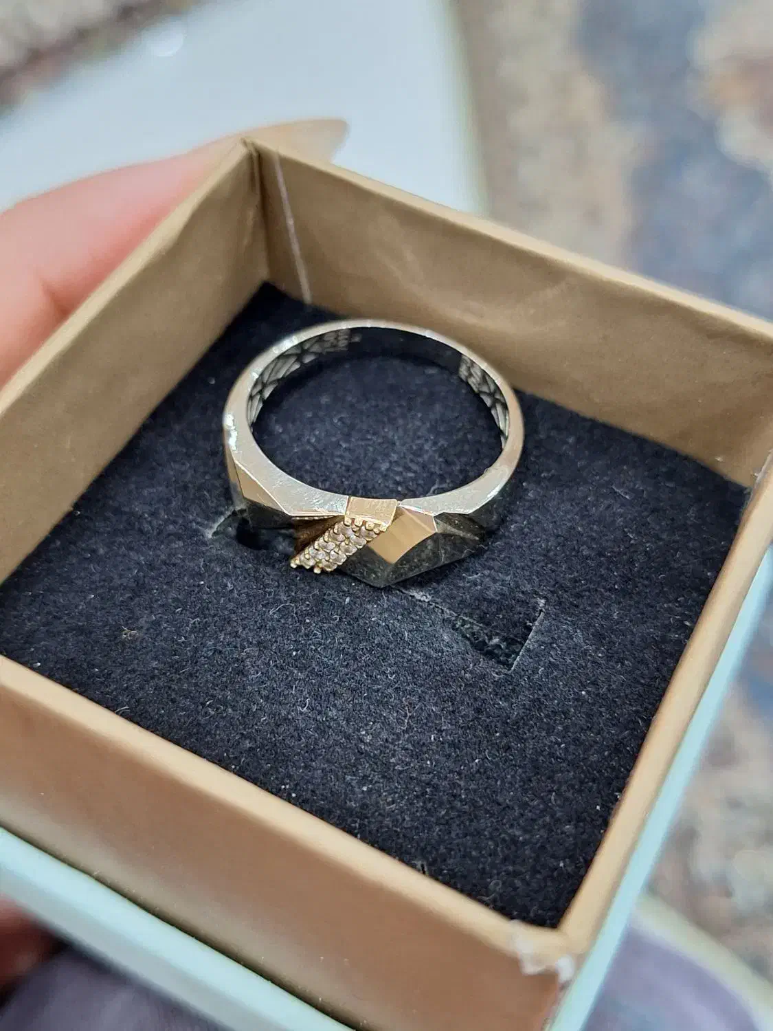 حلقه ازدواج مردونه|جواهرات|اهواز, گلستان|دیوار