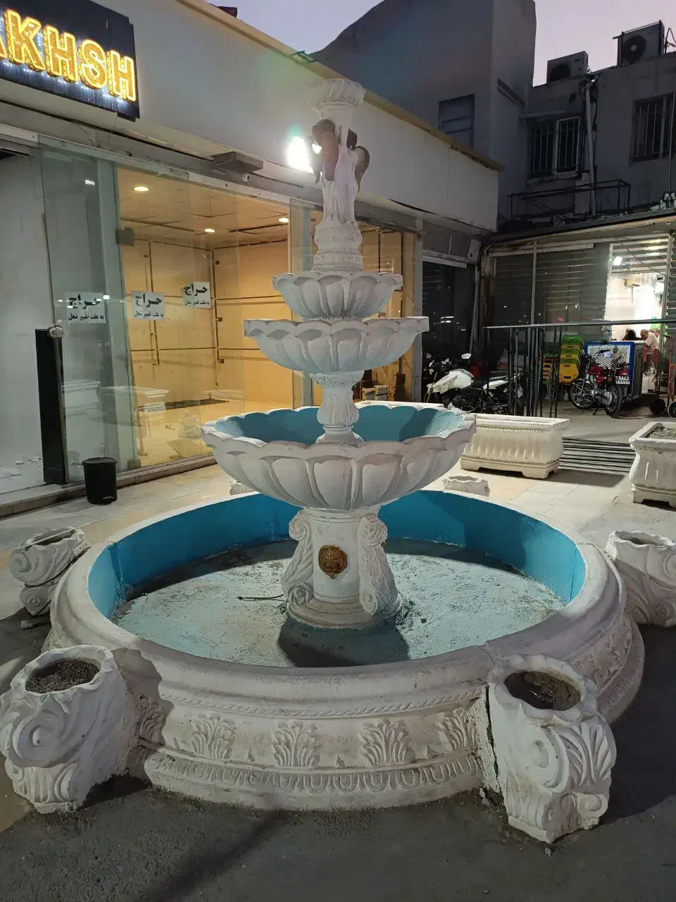 آبنما ۳ طبقه طرح فرشته با پاشور و گلدان|مصالح و تجهیزات ساختمان|کرج, اصفهانی‌ها|دیوار