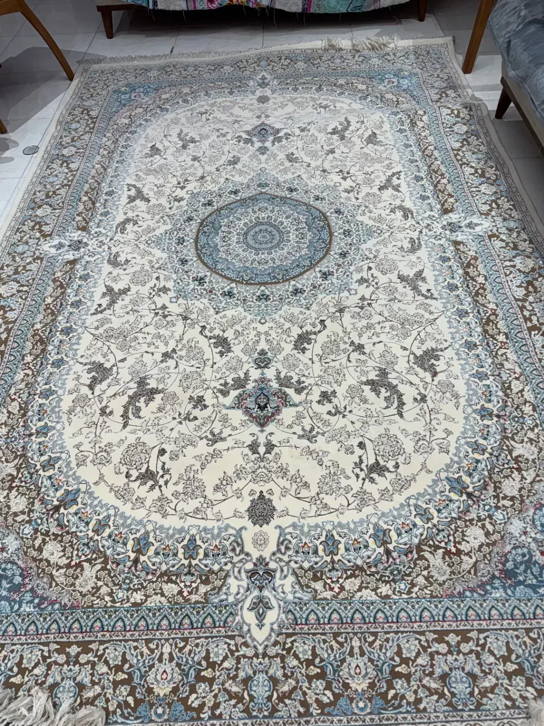 دو عدد فرش ۶ متری|فرش|شاهینشهر, پاسداران|دیوار