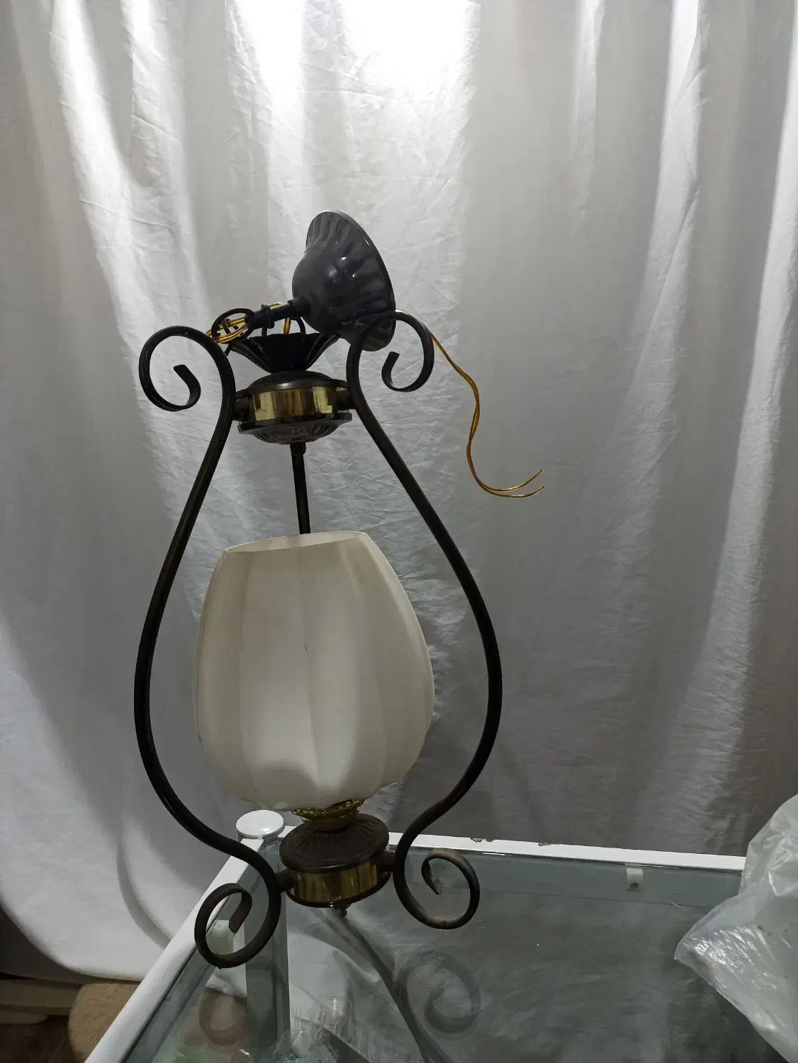 یک عدد لوستر|لوستر و چراغ آویز|سنندج, |دیوار