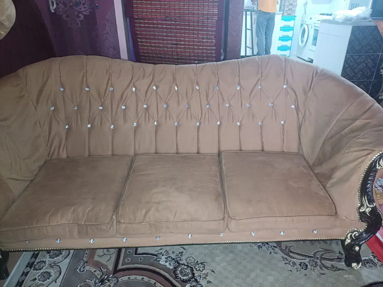 مبل راحتی ۷ نفره|مبلمان خانگی و میز عسلی|اقبالیه, |دیوار