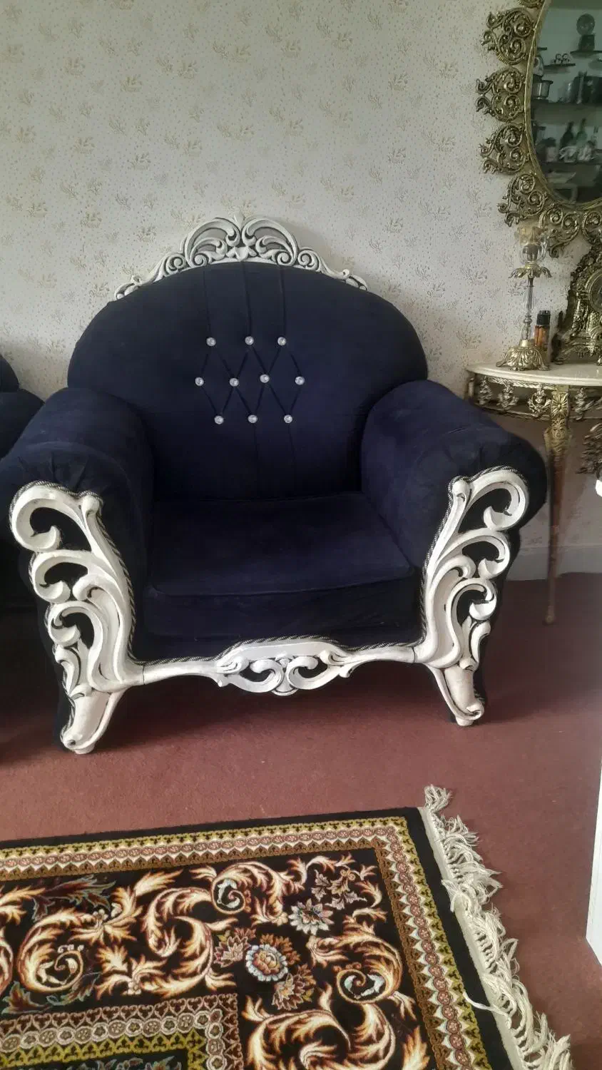 مبل ۷ نفره|مبلمان خانگی و میز عسلی|زنجان, |دیوار