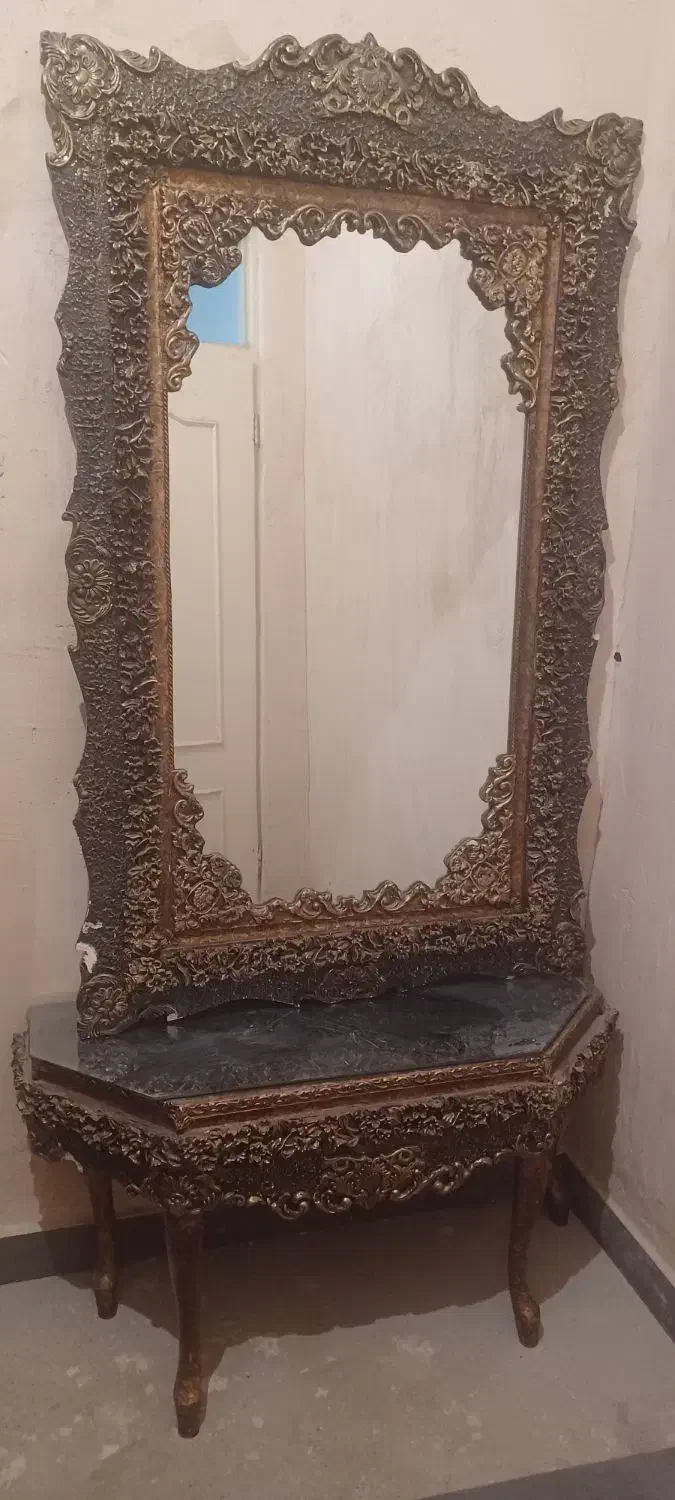 آینه کنسول|مبلمان خانگی و میز عسلی|میاندوآب, |دیوار