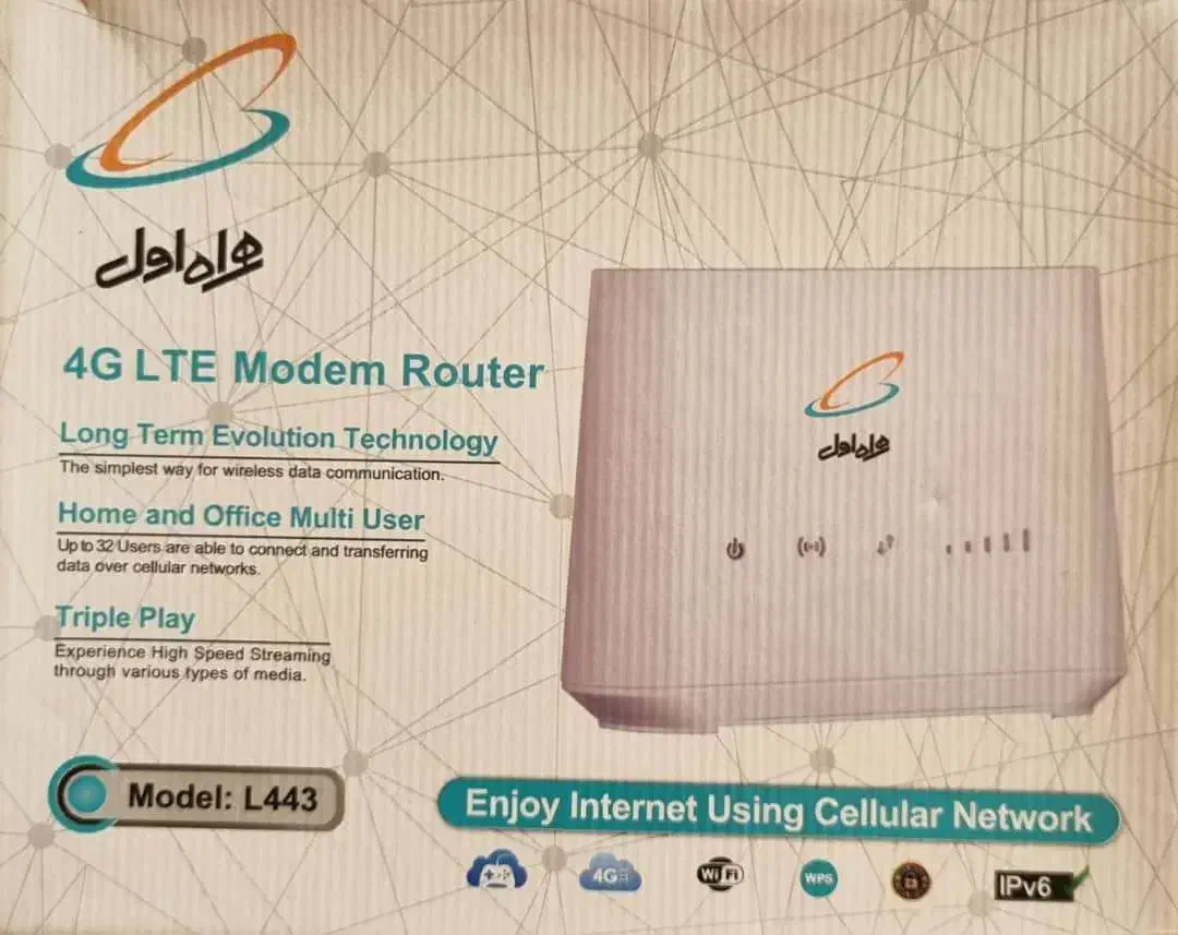 دو عدد مودم (ایرانسل و همراه اول)|مودم و تجهیزات شبکه|اهواز, کیان اباد|دیوار