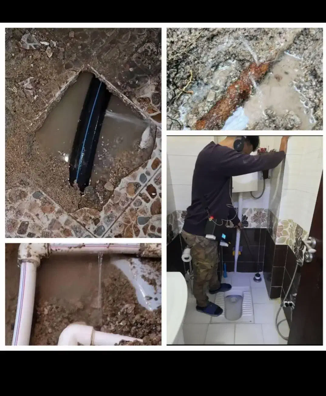 نشت یابی رفع نم بدون کندن لوله بازکنی با دستگاه|خدمات پیشه و مهارت|محمدیه-قزوین, |دیوار