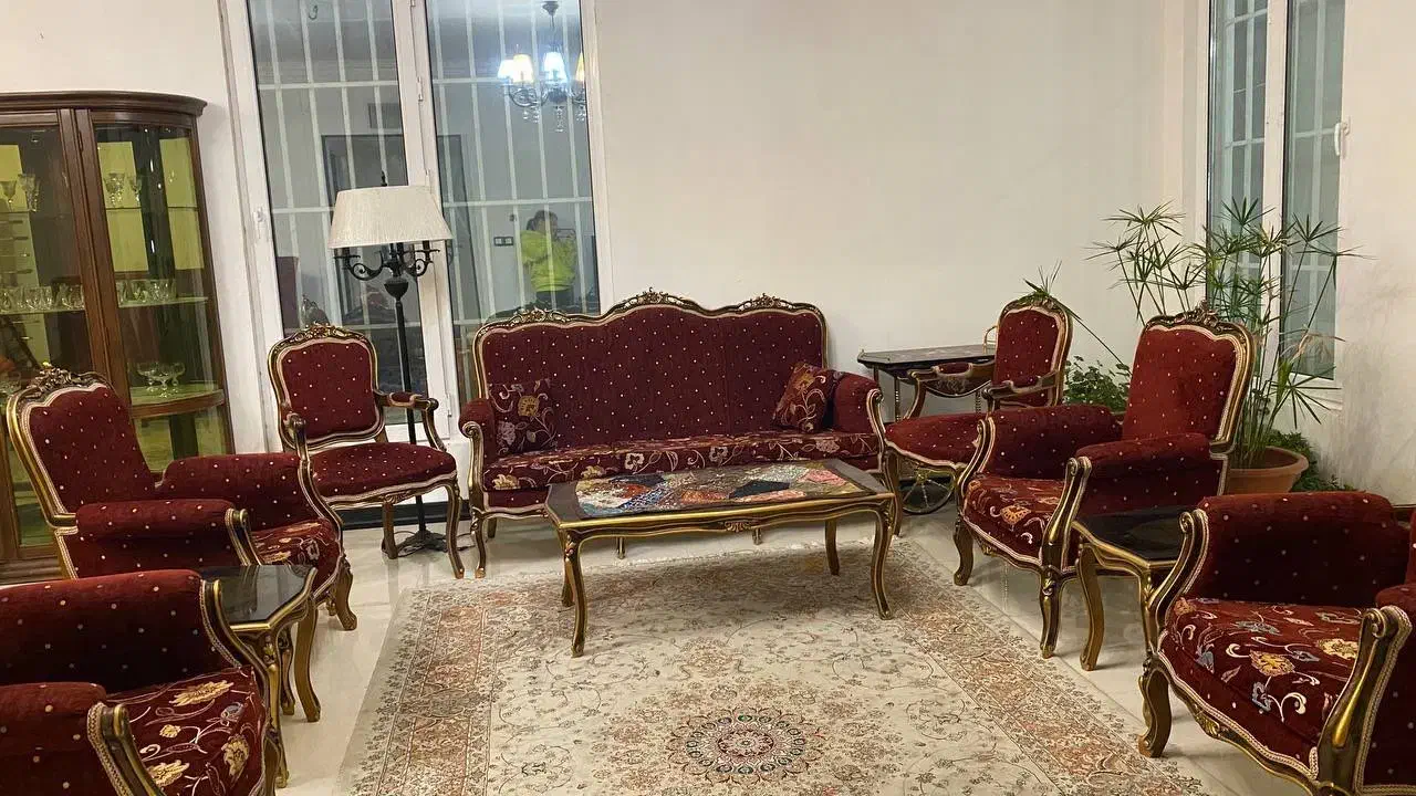 مبلمان استیل ۹نفره|مبلمان خانگی و میز عسلی|هشتگرد, تهران دشت|دیوار