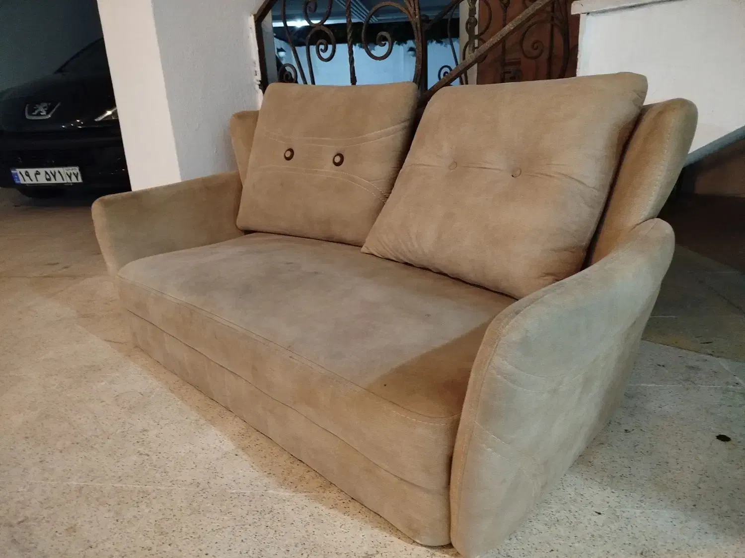 مبل دونفره|مبلمان خانگی و میز عسلی|بندر انزلی, سپه|دیوار