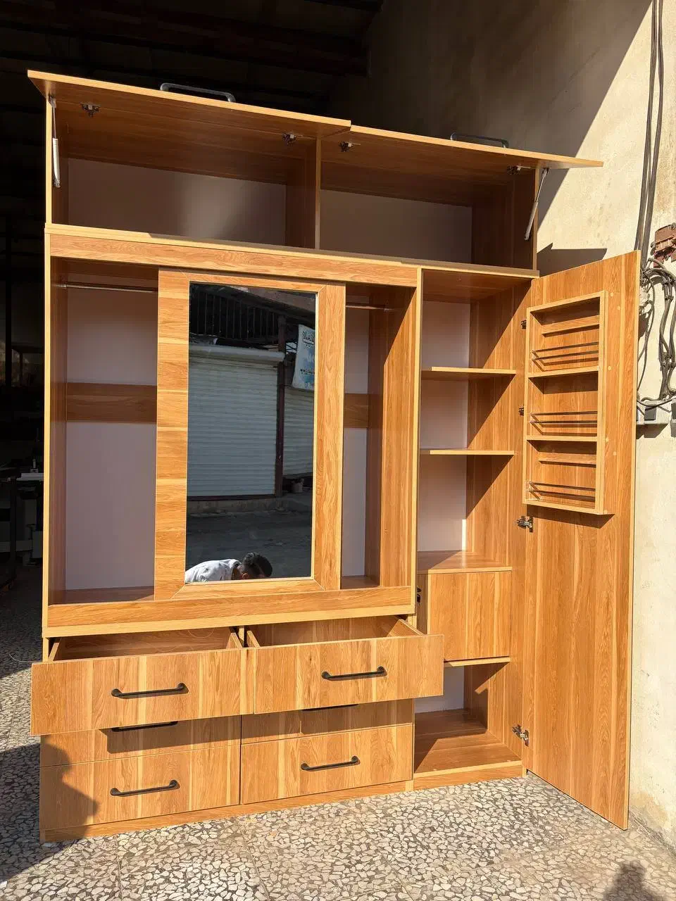 کمد کد۹۱۲۳۴۹ جدید مدرن مدل دیانا|جاکفشی، کمد، دراور|ساری, |دیوار