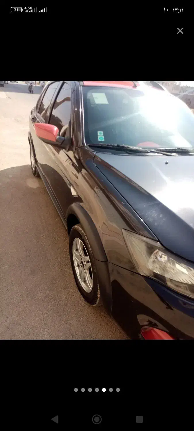 کوییک r بدون رنگ مشکی قرمز با ریینگ|خودرو سواری و وانت|خرم‌آباد, |دیوار