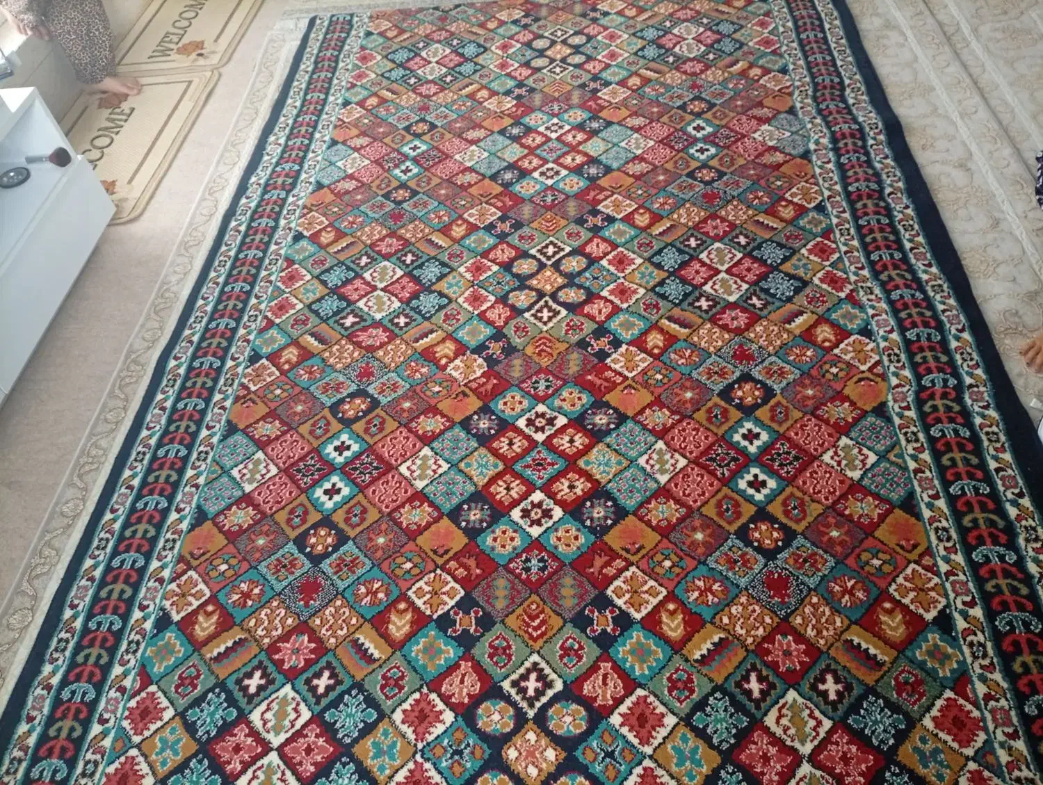 گبه ۱۸۰ در۳ متر|گلیم، جاجیم، گبه|جوانرود, |دیوار