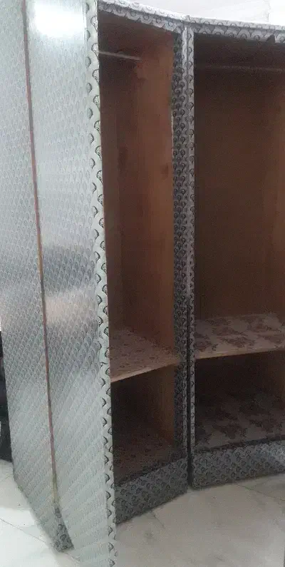 یک جفت کمد چوبی تک نفره|جاکفشی، کمد، دراور|محمدشهر, هزار واحدی|دیوار
