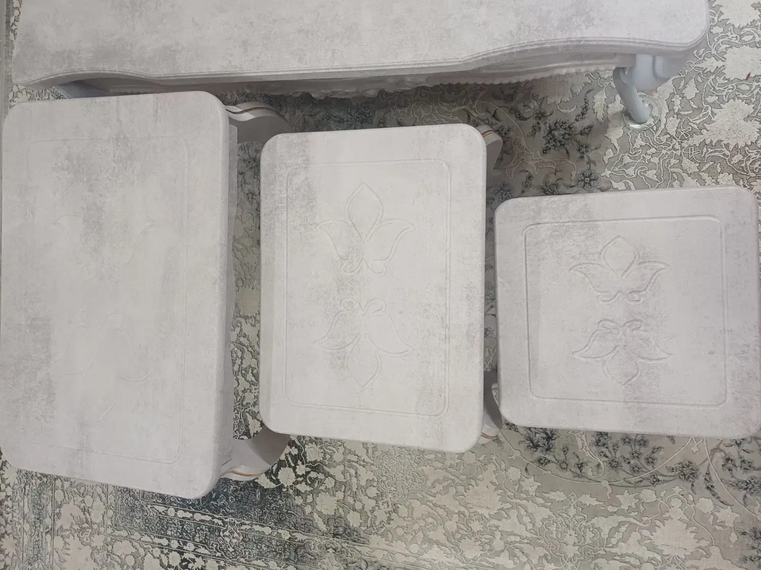 میز عسلی 3 تیکه|مبلمان خانگی و میز عسلی|سمنان, |دیوار