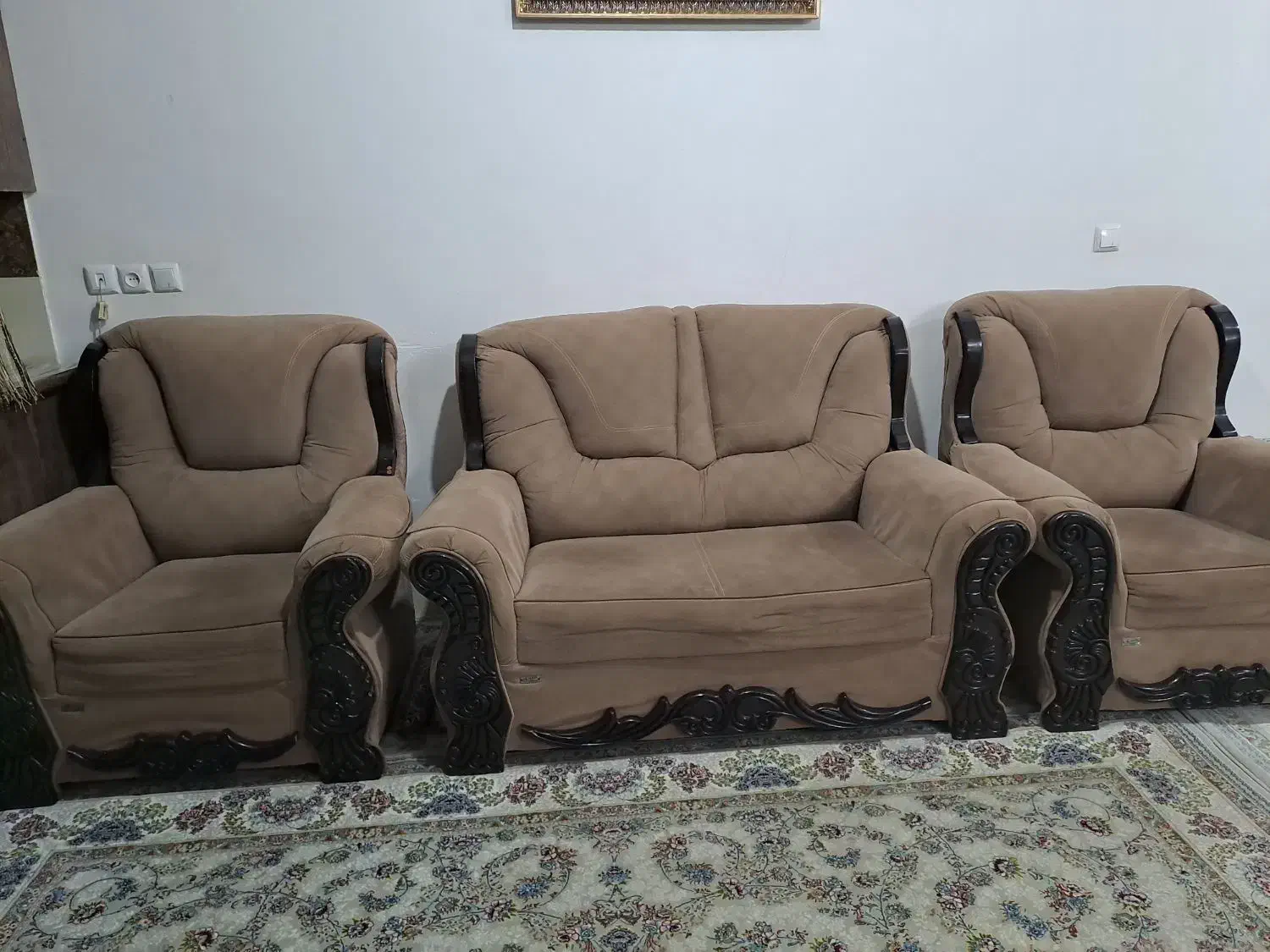 مبل راحتی ۷ نفره|مبلمان خانگی و میز عسلی|محلات, |دیوار