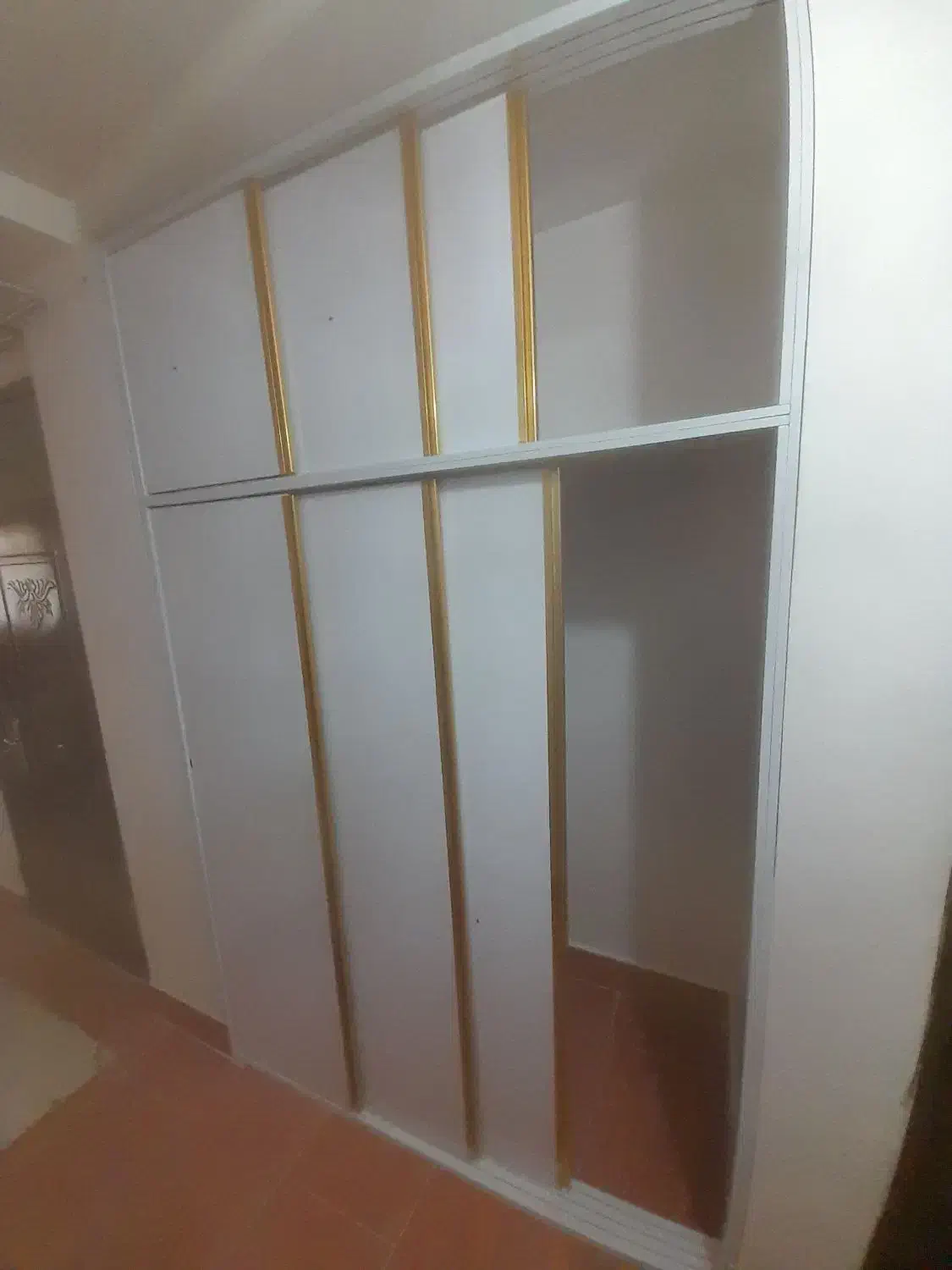 انواع کمد دیواری در طرح ها و رنگ ها مختلفت|جاکفشی، کمد، دراور|میاندوآب, |دیوار