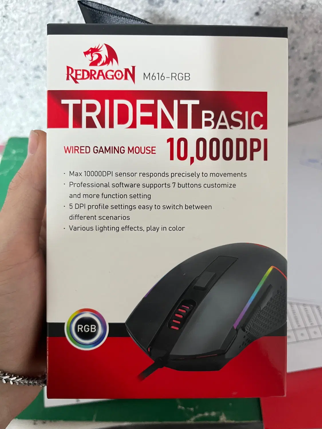 موس Redragon m616|قطعات و لوازم جانبی رایانه|مشهد, وحید|دیوار