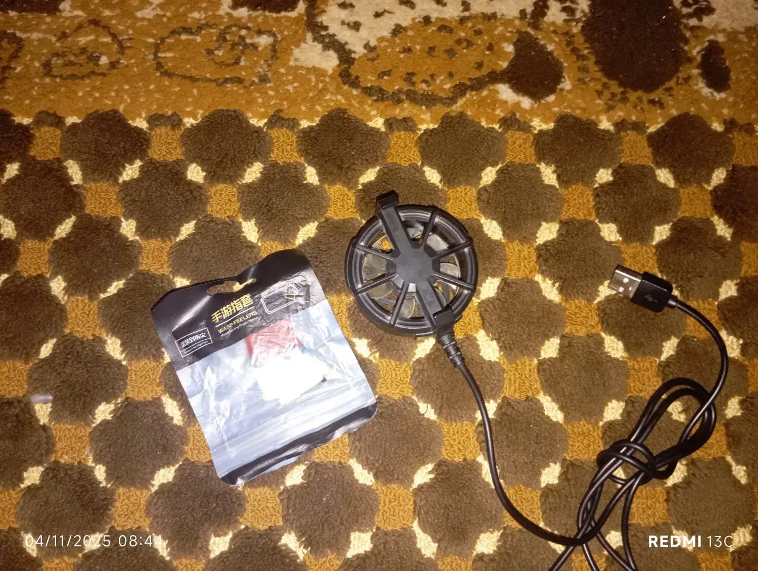 فن خنک کننده ی موبایل + انگشتی بازی|لوازم جانبی موبایل و تبلت|فاضل آباد, |دیوار