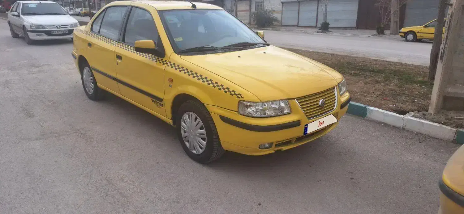 تاکسی سمند ۹۶ گردشی|خودرو سواری و وانت|کرمانشاه, |دیوار