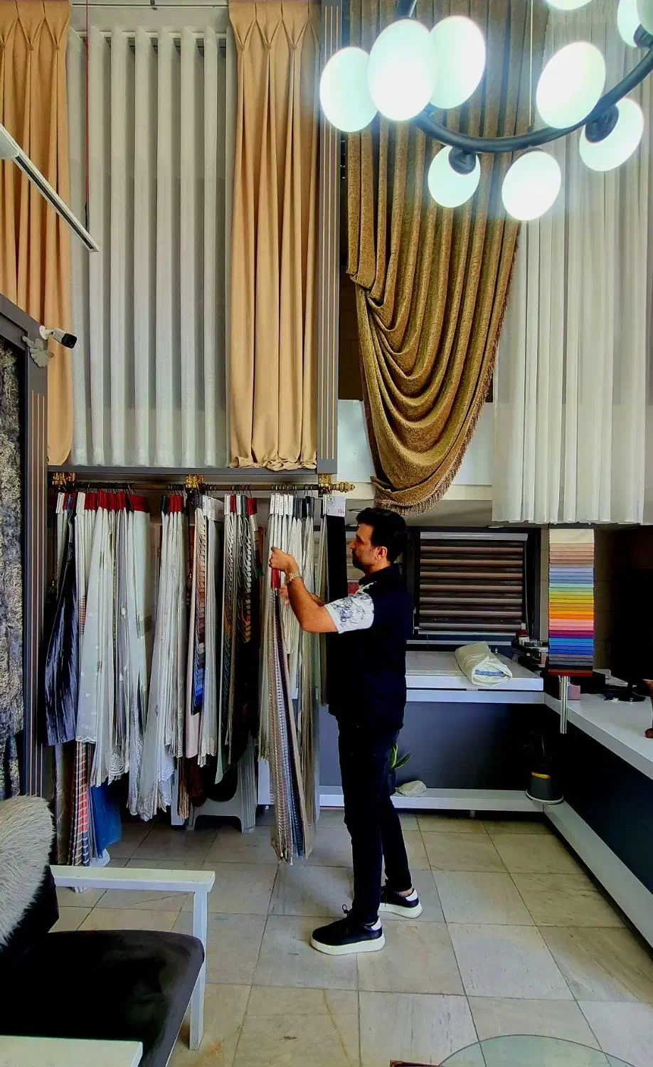 پرده ariel(آریل)|پرده، رانر، رومیزی|یزد, |دیوار