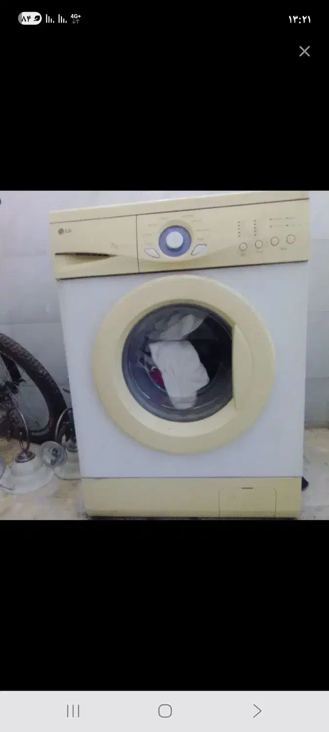 فروش لباسشویی۷کیلو ال جی سالم در اسلامشهر|ماشین لباسشویی و خشک‌کن لباس|اسلام‌شهر, شهرک توحید|دیوار