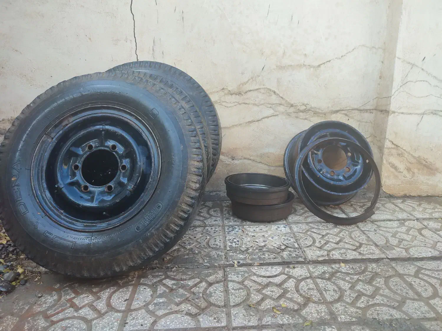 دو جفت رینگ بچه رینگ و تویپ|قطعات یدکی و لوازم جانبی|سامان, |دیوار