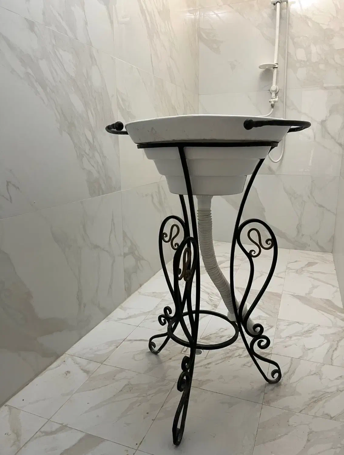 رو شور فرفورژه آلیاژ بالا با سینگ مروارید|لوازم سرویس بهداشتی|کرج, کرج نو|دیوار