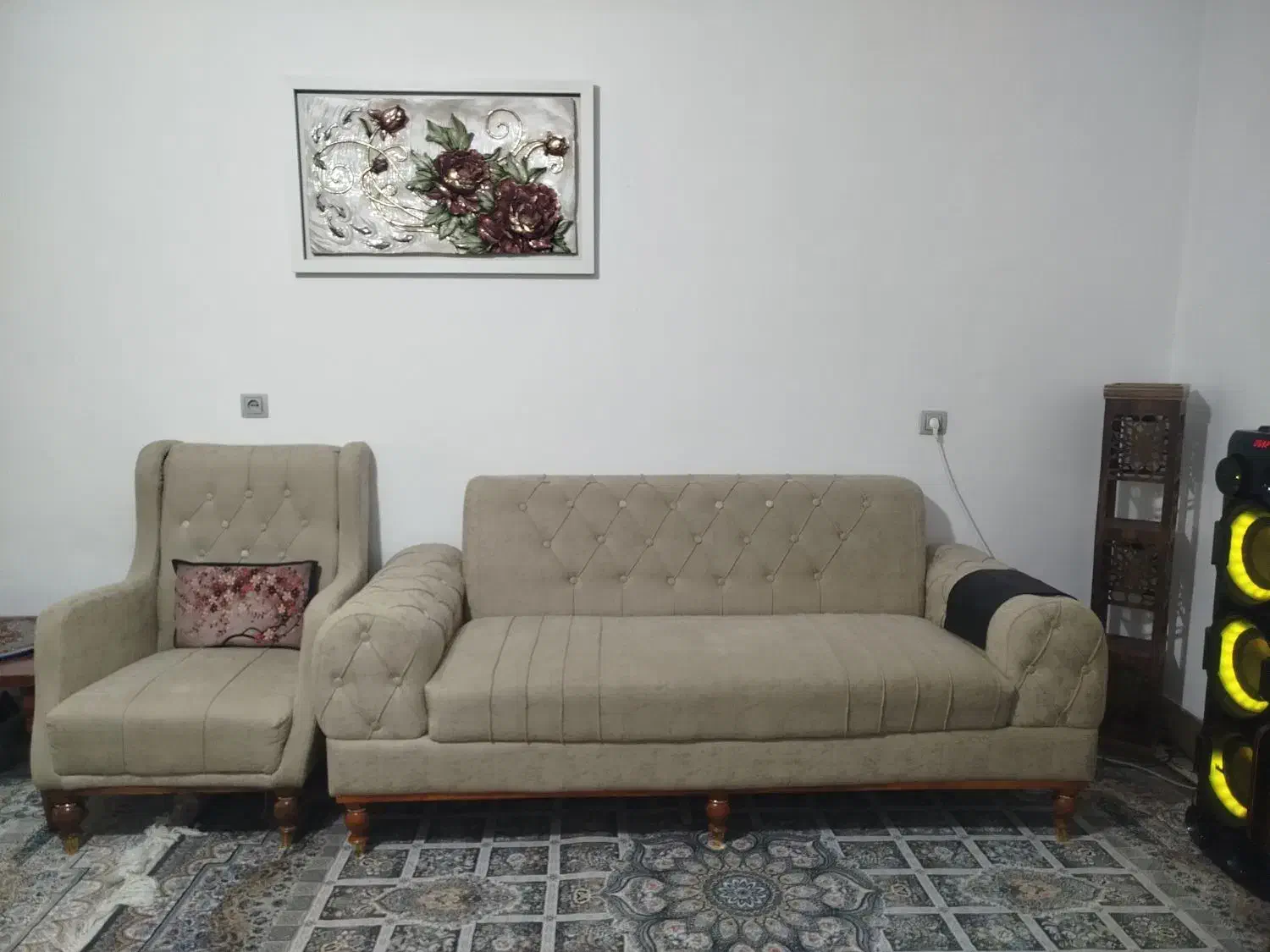 مبل هفت نفره نو|مبلمان خانگی و میز عسلی|خرمآباد, |دیوار