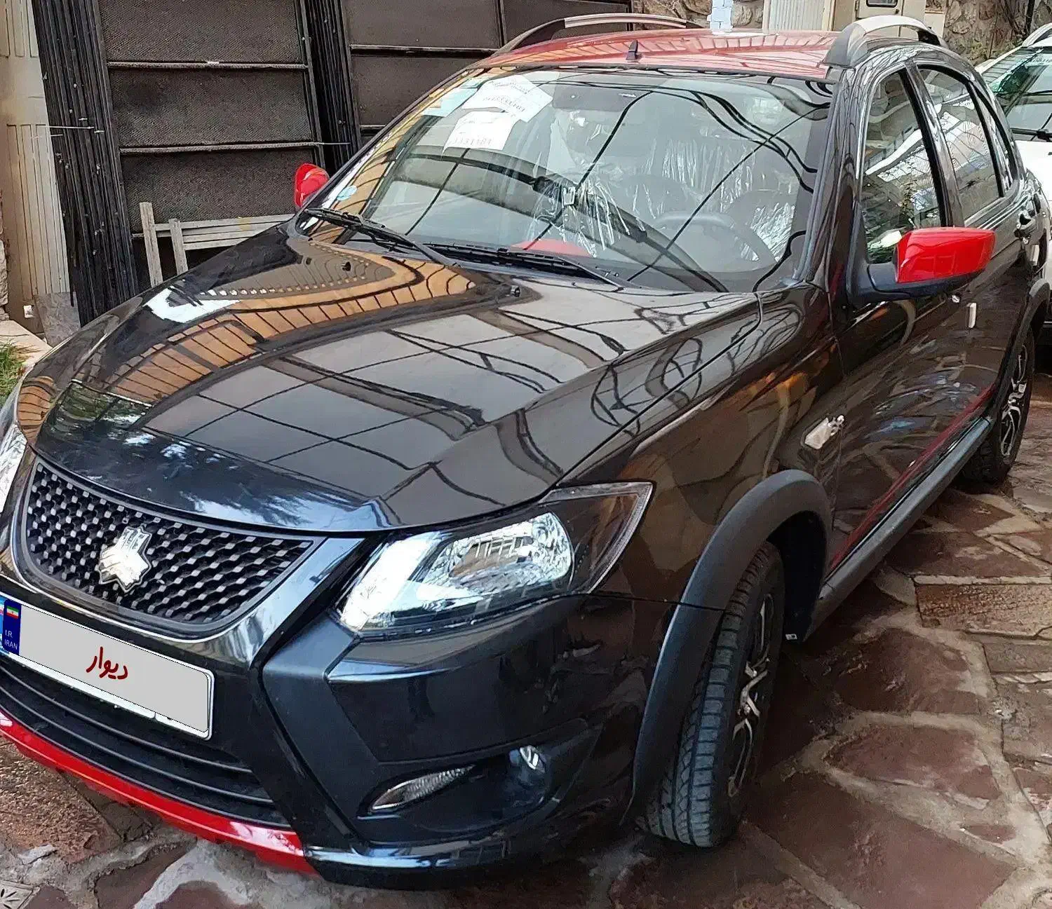 کوییک GXR مشکی قرمز|خودرو سواری و وانت|لواسان, |دیوار