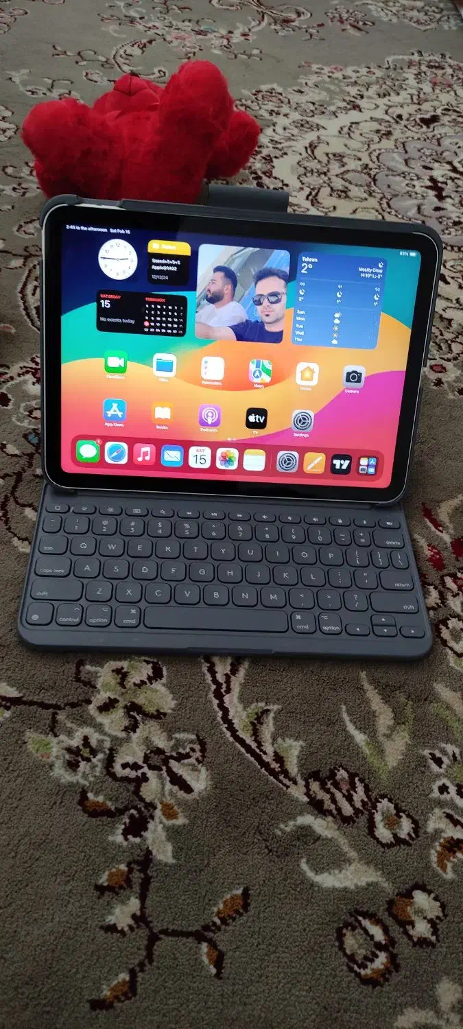 کیبورد مغناطیسی آیپد 10|لوازم جانبی موبایل و تبلت|زرندیه, |دیوار