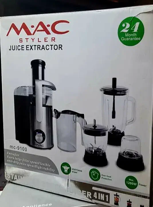 آبمیوه گیری ۴ کاره مک استایلر|آبمیوه‌گیر و آب‌مرکبات‌گیر|رشت, خمیران زاهدان|دیوار