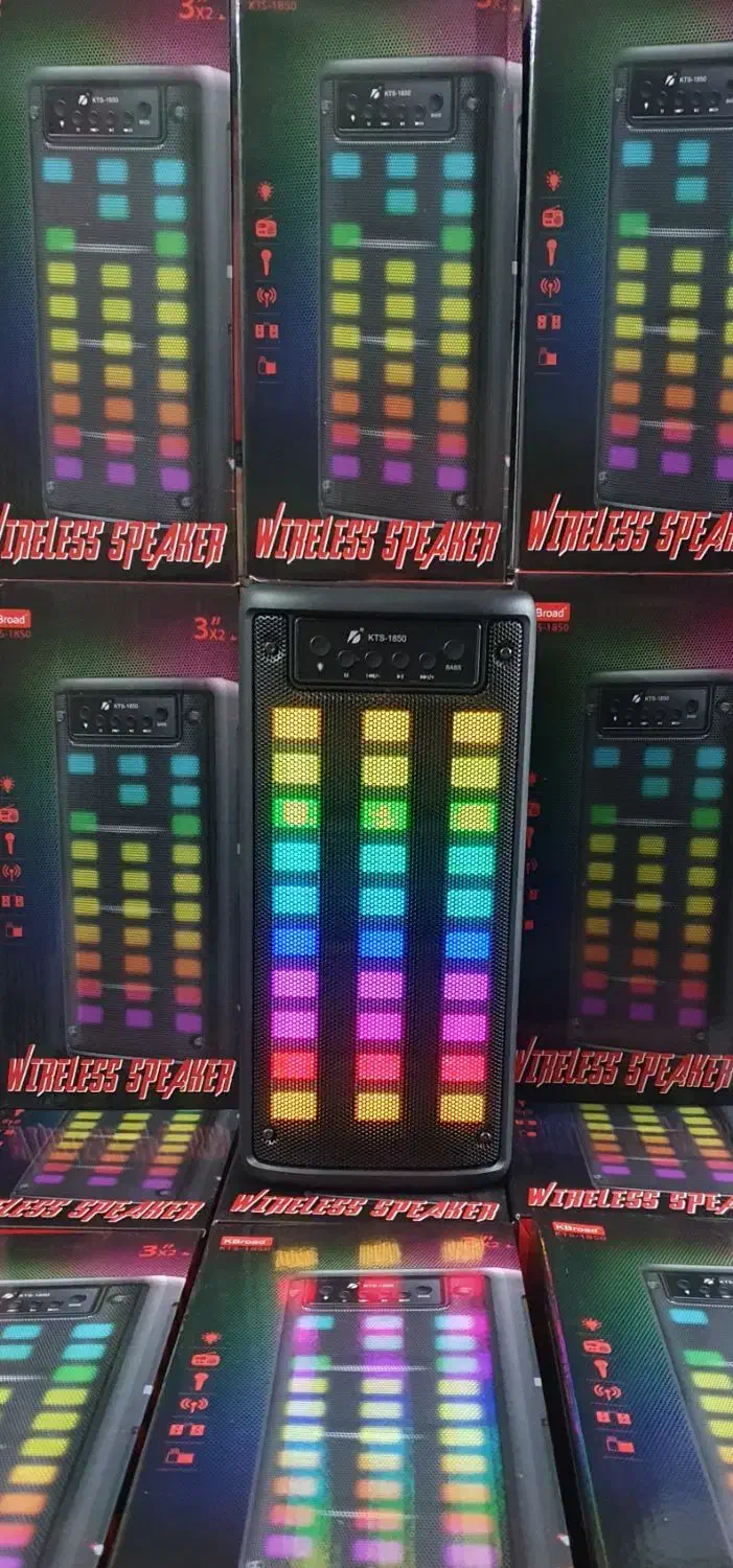 اسپیکر بلوتوثی قابل حمل KTS-1850|پخشکننده همراه|تهران, جمهوری|دیوار