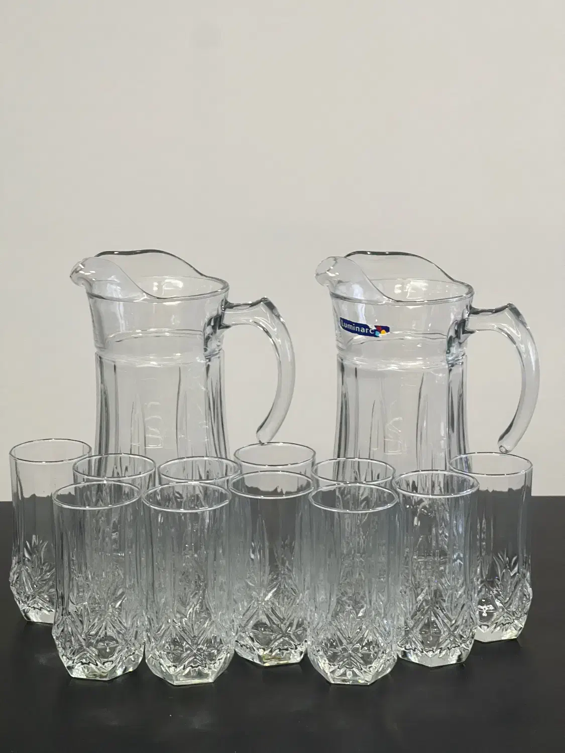 پارچ و لیوان فرانسوی طرح آناناسی luminarc|ظروف سرو و پذیرایی|تهران, پردیسان|دیوار