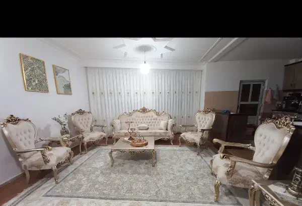 مبل سلطنتی  کنسول و میز تیوی ست چوب راش|مبلمان خانگی و میز عسلی|ساوه, |دیوار