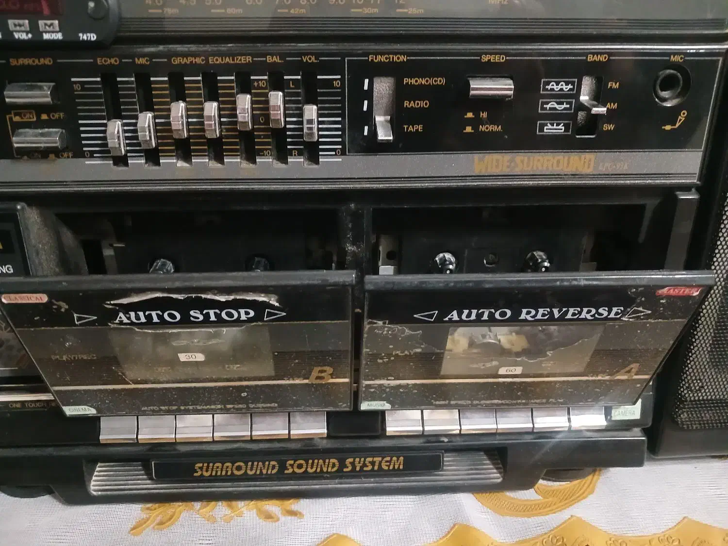 ضبط صوت دو کاست وفلش خور|سیستم صوتی خانگی|شیراز, شیخ روزبهان|دیوار