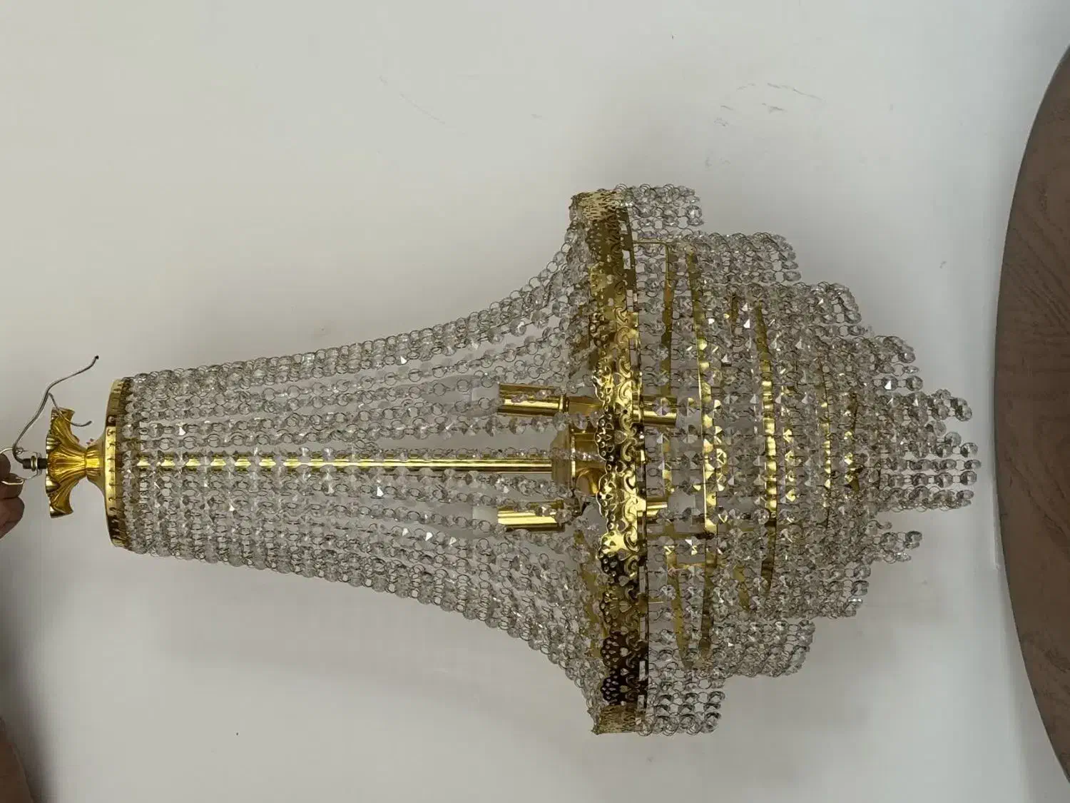 لوستر،میوه وشیرینی خوری،دوطبقه،قاشق وچنگال،بشقاب|لوستر و چراغ آویز|نجف‌آباد, امام خمینی|دیوار