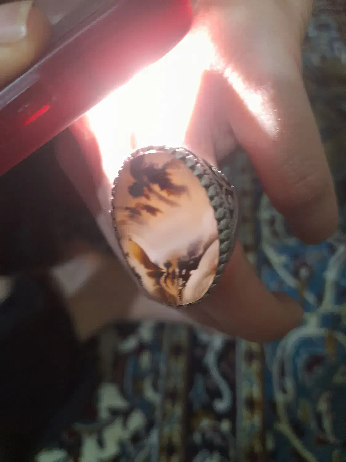 انگشترنقره کارقدیم رکاب ۲۲گرم ۱۶۰۰۰۰۰۰ ملیون|جواهرات|نهاوند, |دیوار