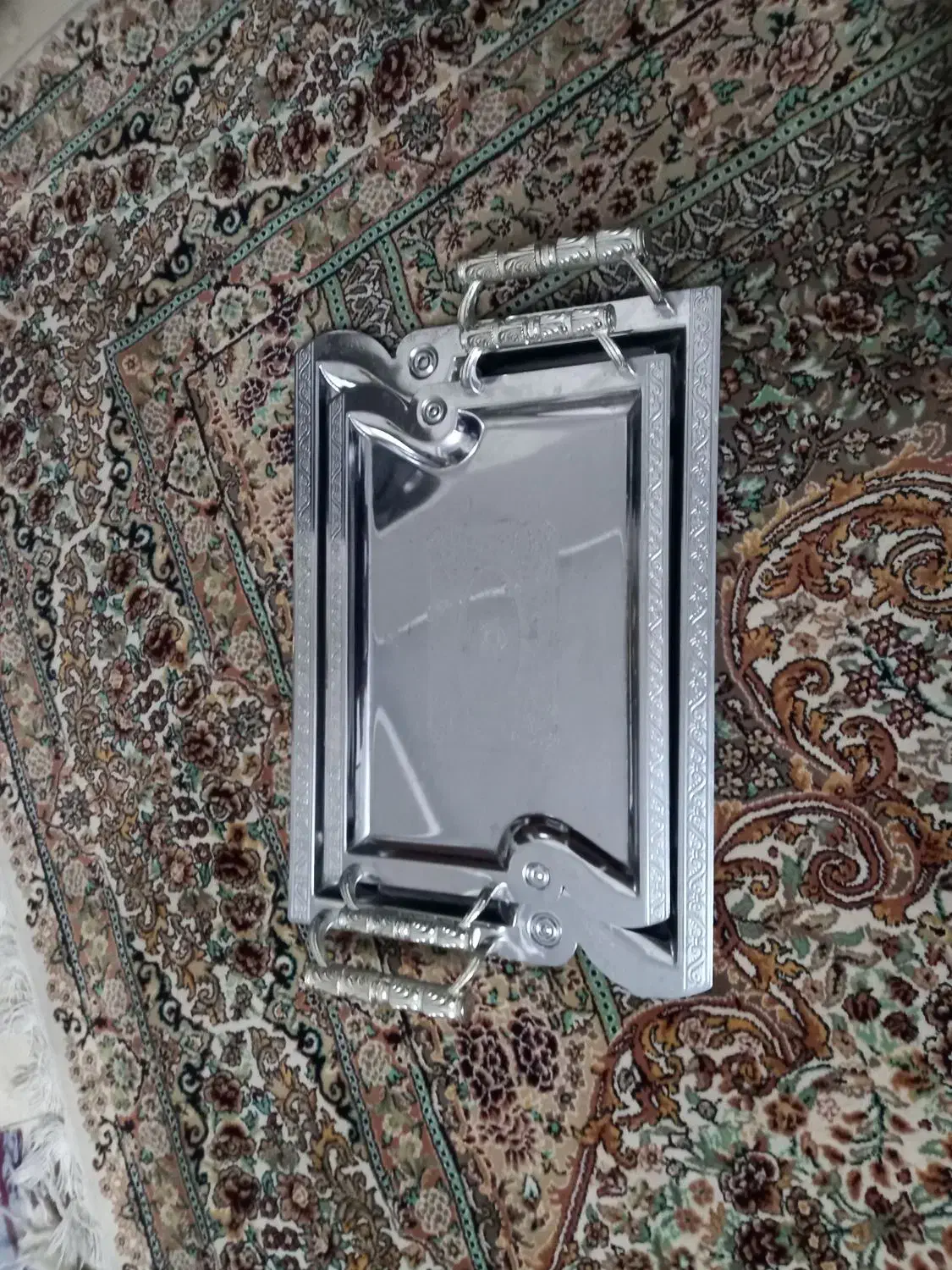 سینی استیل پذیرایی|ظروف سرو و پذیرایی|اندیشه, شهرک مریم|دیوار