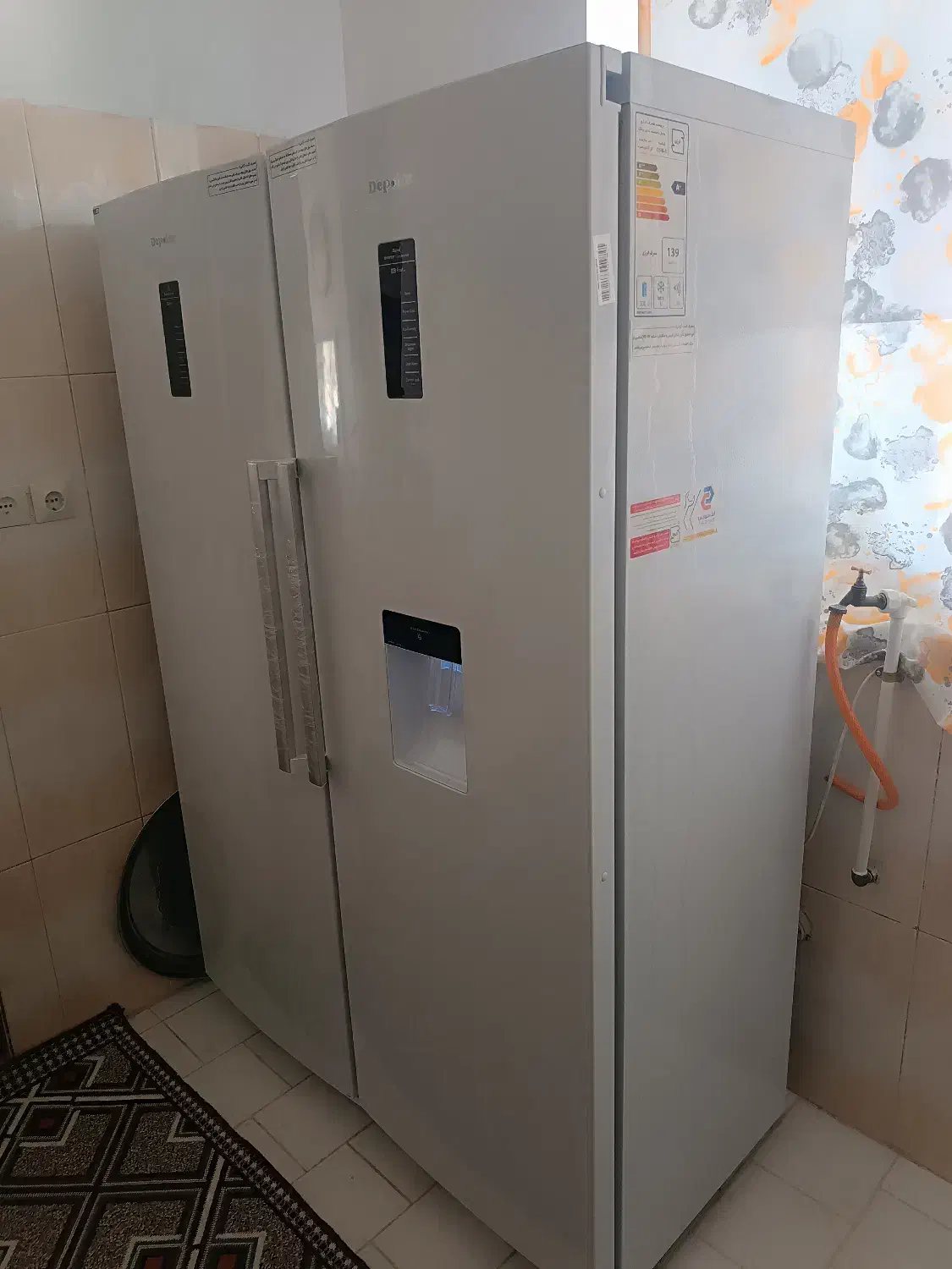 یخچال فریزر دوقلوی دیپوینت|یخچال و فریزر|درگزین, |دیوار