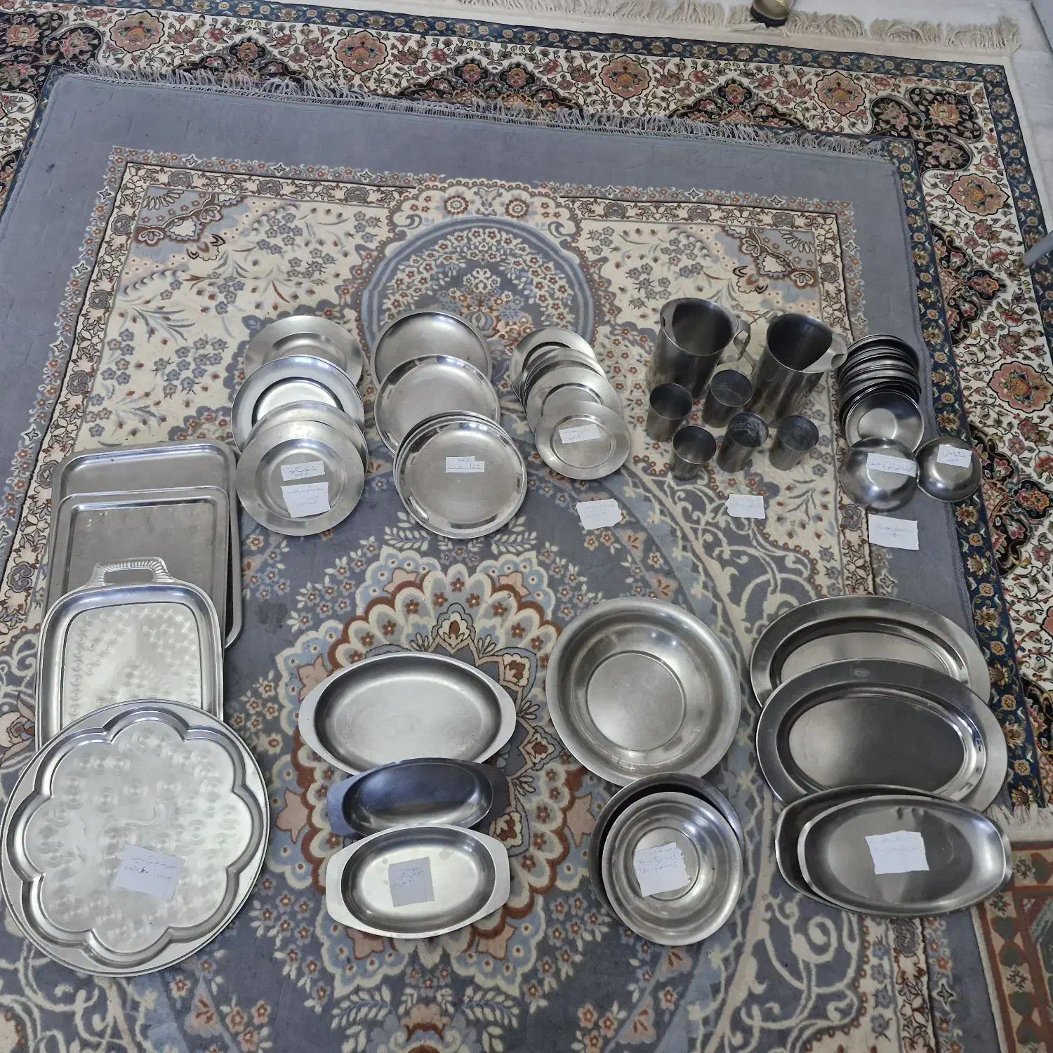 ظروف استیل|ظروف سرو و پذیرایی|امیدیه, |دیوار